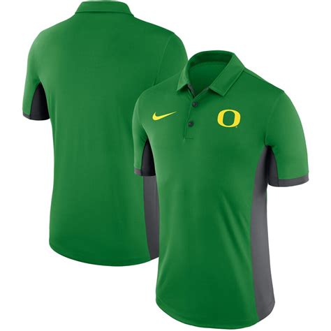 Nike Oregon Ducks Apple Green Evergreen Performance Polo