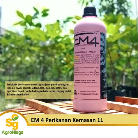 Jual Em Perikanan Dan Tambak Kemasan Liter Shopee Indonesia