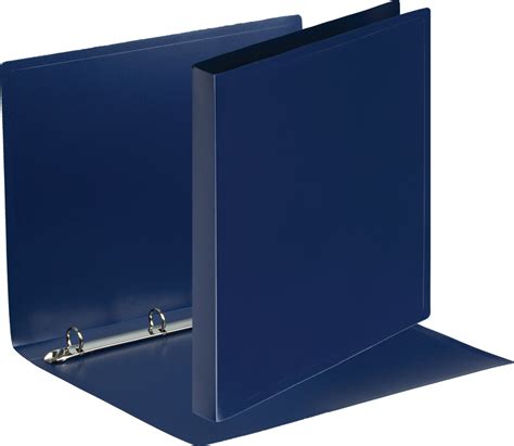 Папка на 4-х кольцах Attache для документов, тетрадей, пластик, A4 ...