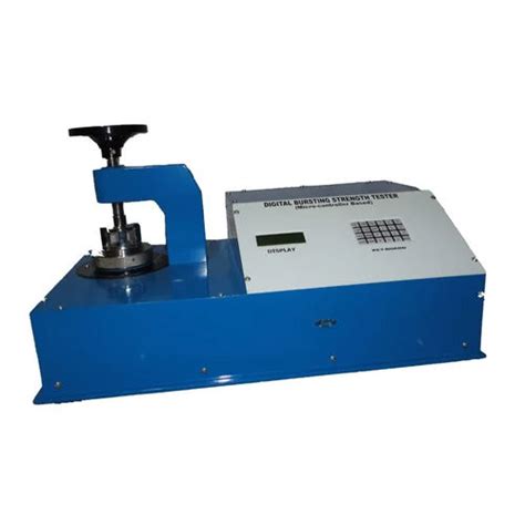 Electric Bursting Strength Tester At 50000 00 INR In Dehradun Kaptl