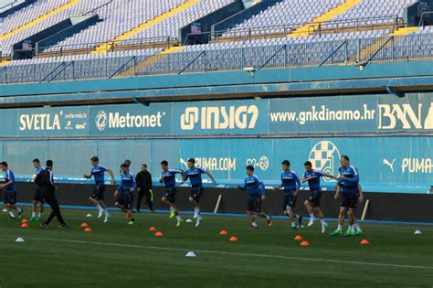 Modri Odradili Posljednji Trening Prije Osijeka Dinamo Zagreb