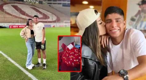 Piero Quispe Le Envió Romántica Sorpresa A Su Novia Previo Al Partido