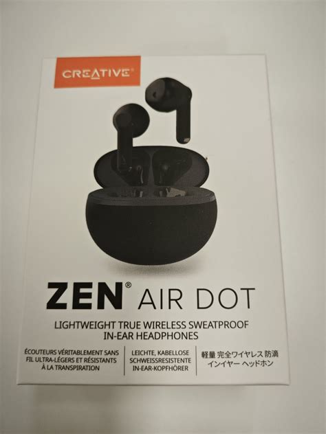 Creative Zen Air Dot Audio Earphones On Carousell