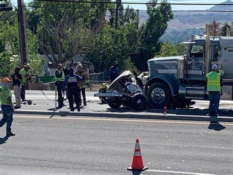 Nhp Reports One Person Dead In Crash Along Pyramid Way Highway