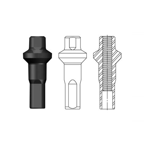 SAPIM Polyax Double Square Secure Lock Nipples - WHEELPROJECT