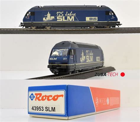 Roco 43953 E Lok Re 465 BLS H0 WS OVP Kaufen Auf Ricardo