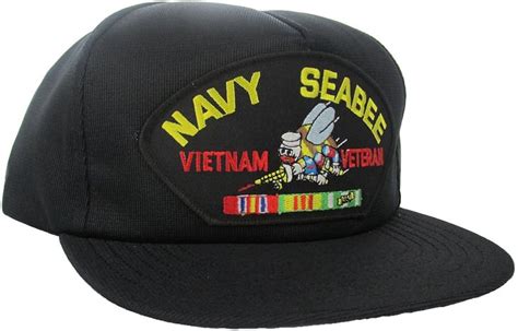 Amazon Navy Seabee Vietnam Veteran Ballcap Baseball Caps Clothing