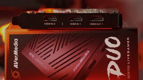 Avermedia Live Gamer Duo Gc D Europeanmagazine Net