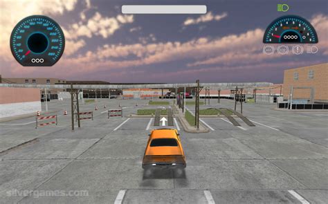 Backyard Car Parking - Play Online on SilverGames 🕹️