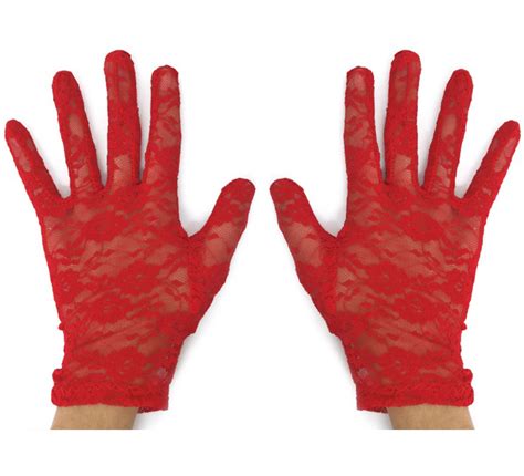 Gants Courts En Dentelle Pour Adultes De Diff Rentes Couleurs