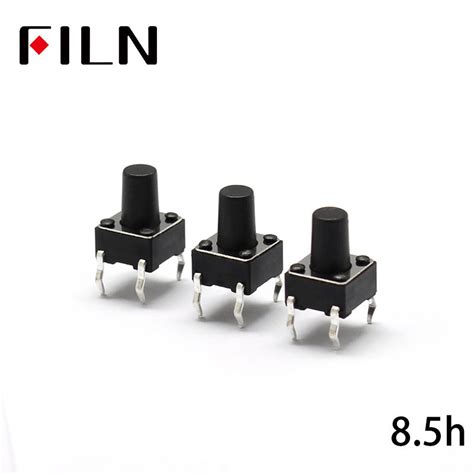 Pcs Mm Dip V A Push Button Micro Switch Pin Tactile