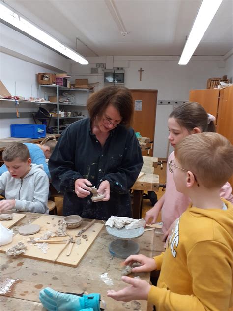 Tonarbeiten Der Klasse A Projekttage Lsh Wiesentheid Landschulheim