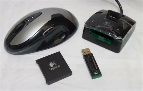 Logitech G7 Gaming Laser Cordless Mouse Wireless Usb Receiver 931375