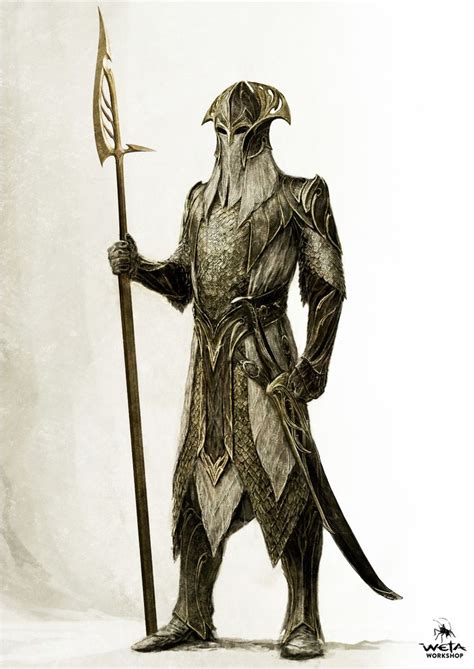 Mirkwood Palace Guard By Nick Keller The Elves Of Mirkwood Were