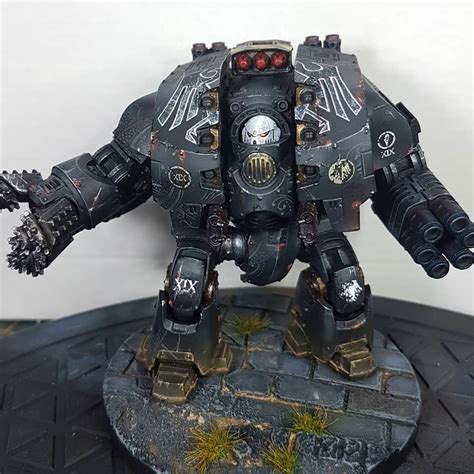 Raven Guard Space Marine Adeptus Astartes Dreadnought