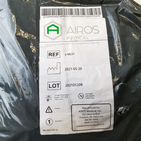 Buy The Airos Medical Garment For Sequential Compression Device