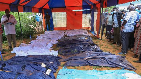 Number Of Kenyan Doomsday Cult Members Found Dead Surpasses 400 As Authorities Find 12 More