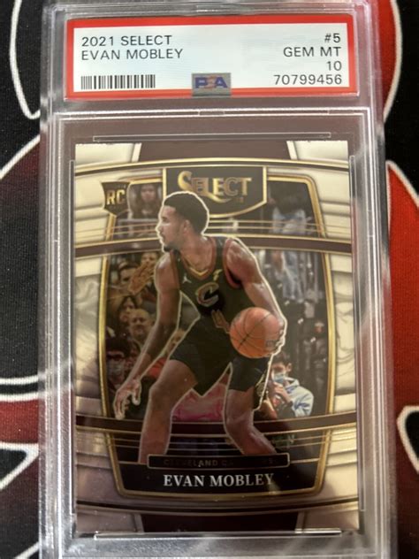 Evan Mobley 2021 Select 5 Concourse PSA 10 Price Guide Sports Card