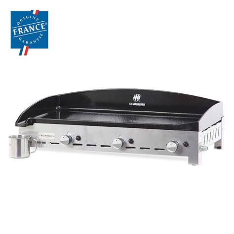 Plancha à gaz Modèle Original Adela 375 Inox Le Marquier