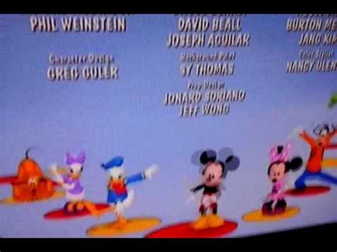 Mickey Mouse Clubhouse End Credits Season 1