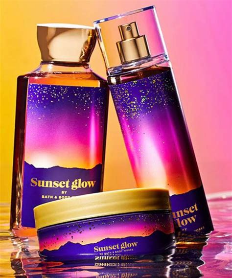 Bath And Body Works Sunset Glow Fragrance Collection The Perfume Girl