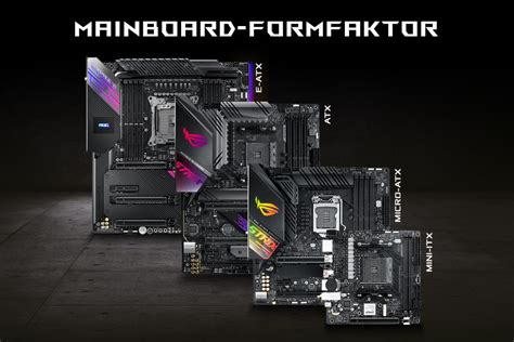 Mainboards Den Richtigen Formfaktor Finden Alex Testet