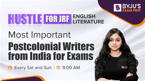 NTA UGC NET English 2022 Important Postcolonial Writers From India