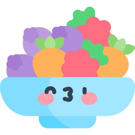 Berries Kawaii Flat Icon