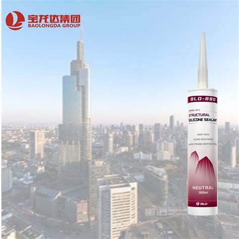 Weather And Anti Fungus Resistance Structural Sealant Silicone Adhesive