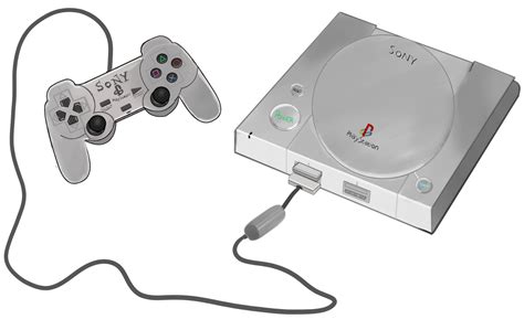 Playstation 1 Controller Drawing