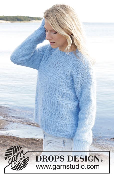 Ocean Melody Drops 239 10 Free Knitting Patterns By Drops Design