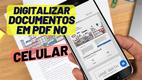 Como Digitalizar Documentos Pelo Celular Android Design Talk