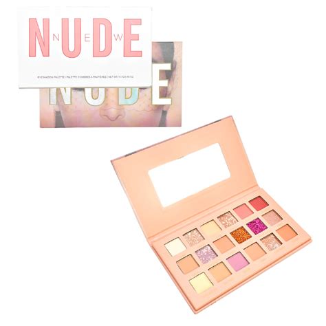 Paleta De Sombras New Nude Hudabeauty 18 Colores Caja Blanca Mode GT