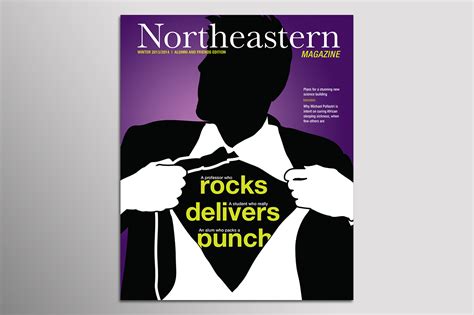 Alumni Magazine Northeastern University on Behance