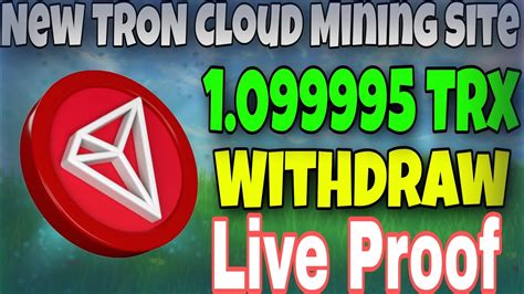 New TRX Tron Cloud Mining Website 2023 Latest TRON Cloud Mining