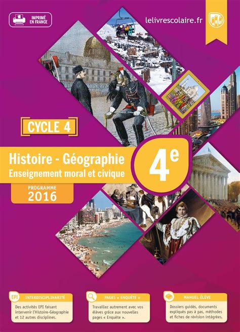 Calam O Histoire G Ographie E Lelivrescolaire Fr