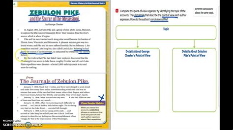 Lesson 14 Analyzing Accounts Of The Same Topic Day 1 Youtube