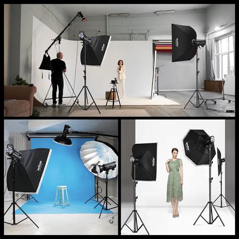 Godox X Sk Ii Studio Flash Strobe Kit G Ws Speedlite Flash