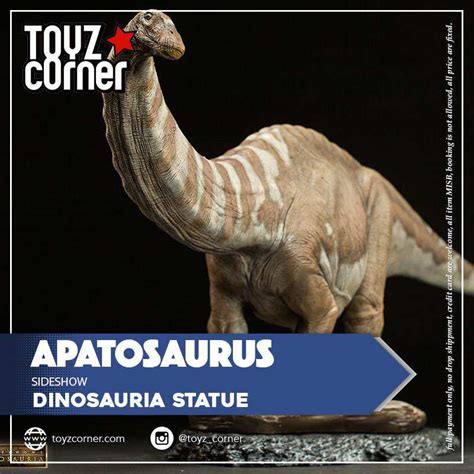 Jual Sideshow 2001343 Dinosauria Apatosaurus Statue Toyz Corner