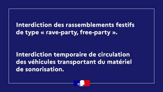 Arr T Portant Sur L Interdiction Des Rassemblements Festifs