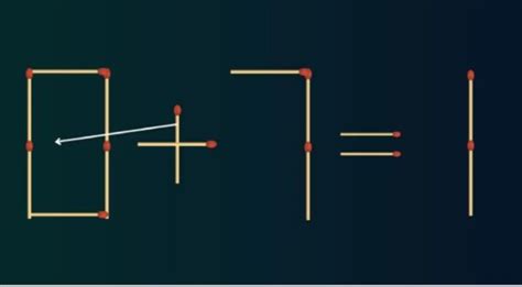 Correggi L Equazione In 10 Secondi Con Un Solo Spostamento Di Fiammifero