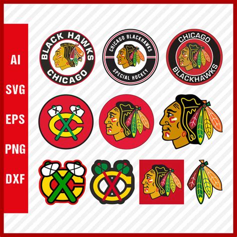 Chicago Blackhawks SVG Cut Files, Blackhawks Logo Svg file | Inspire Uplift