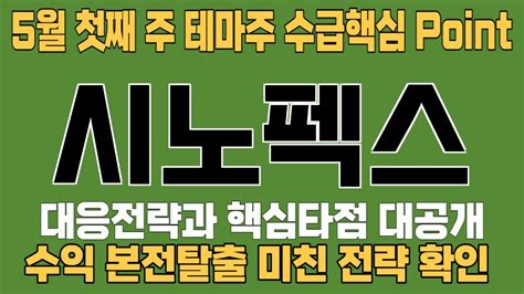 주식 시노펙스 시노펙스 주가전망 목표가와 함께성장할 내용들 알려드립니다 Youtube