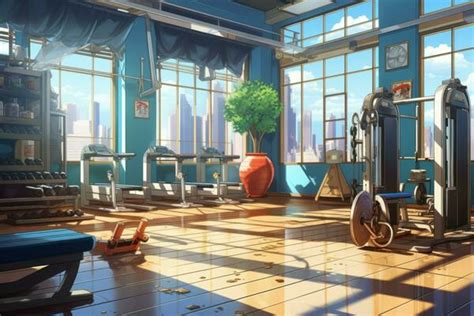 Anime Gym Stock Photos, Images and Backgrounds for Free Download