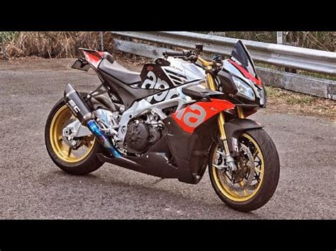 Aprilia Tuono V Sc Project Sc R Exhaust System Sound Walkaround