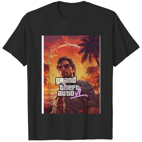 Gta 6 Grand Theft Auto Vi Fanart 01 T Shirts Sold By Bokadetelhajp