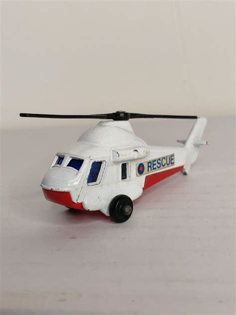 Matchbox Vintage Matchbox Rescue Helicopter Seasprite Collection Toy Ebay