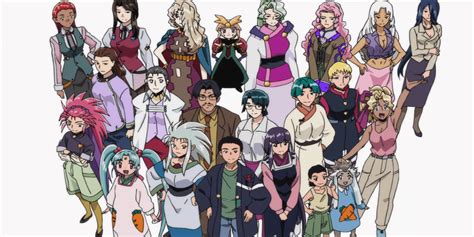 Tenchi Muyo Female Characters Brown