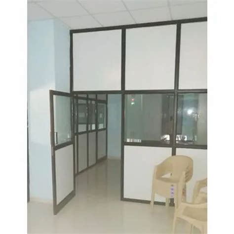 6 Mm Aluminium Office Partition At Rs 420 Square Feet Aluminum Office