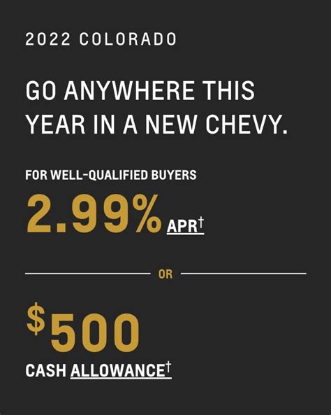 Chevy Colorado Discount Offers 1250 Off In January 2023